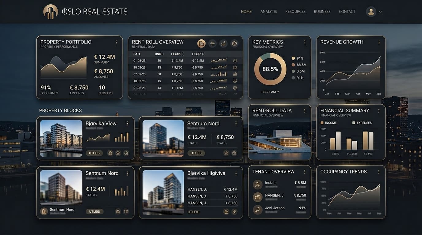 Eiendomsselskaper i Oslo